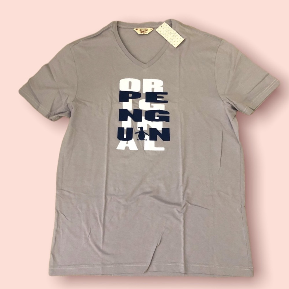 An Original Penguin Mens V-Neck Tee